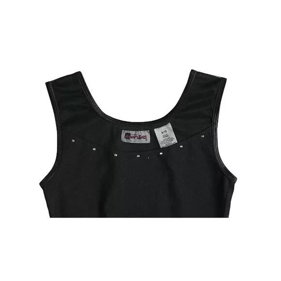 Girls Jacques Moret Stud Sparkle Skirted Tank Dance Leotard Size 8/10 - Picture 2 of 7